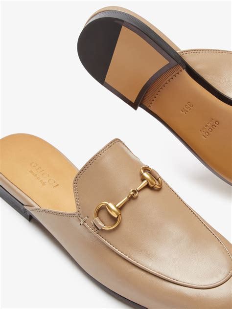 gucci black mules|gucci princetown mule beige.